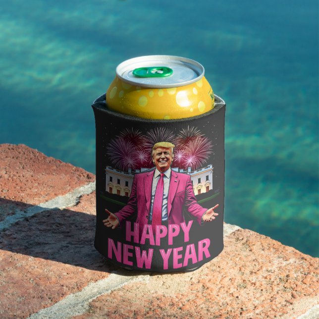 Happy New Year Eve Trump Resolution 2025 Can Cooler (In Situ Pool)