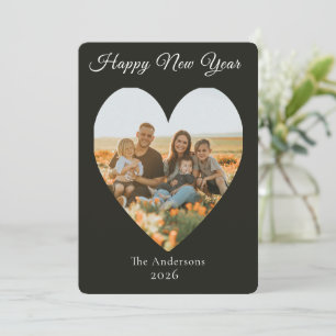 Happy New Year Family Photo Holiday Card