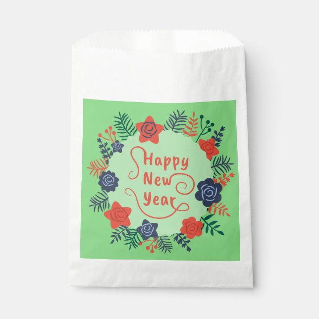 HAPPY NEW YEAR  FAVOUR BAGS (Front)