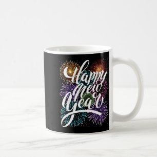 Happy New Year Firework Family Matching Men Women  Coffee Mug