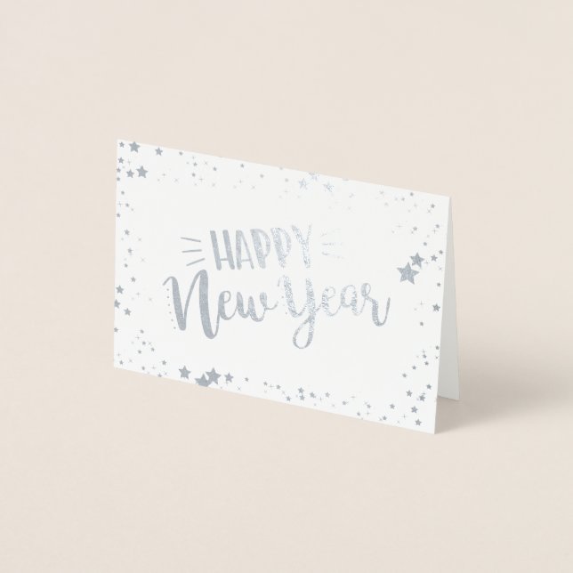 Happy New Year Foil Card (Front)