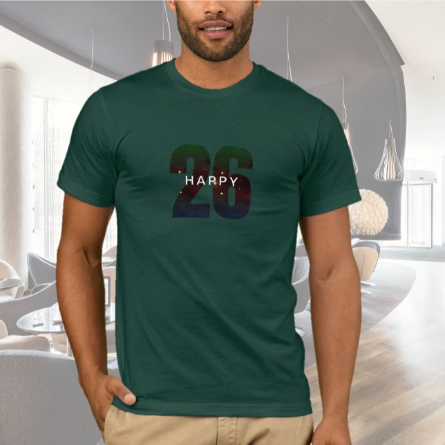 Happy New Year Forest Green T-Shirt (Happy New Year Forest Green T-Shirt)
