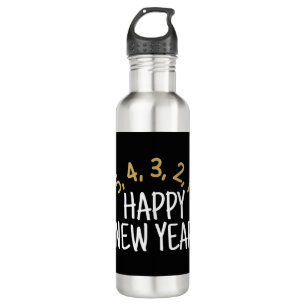 Happy New Year Funny 710 Ml Water Bottle
