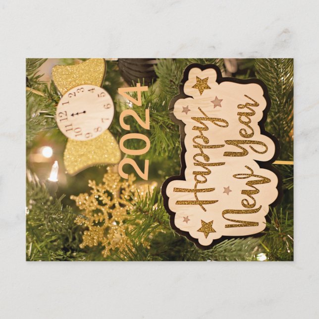 Happy New year getting card 2024 (Front)