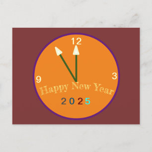 Happy New Year gift card 2025