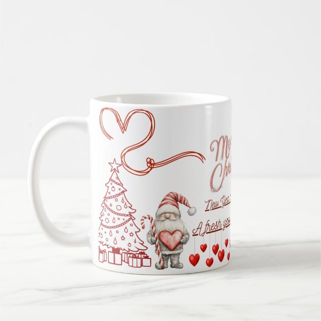 Happy New Year Glow Mug (Left)