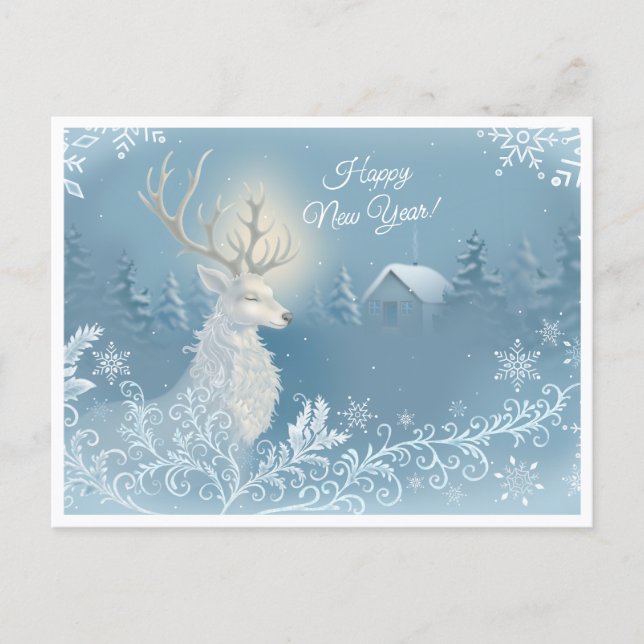 Happy New Year Greeting Card (Front)