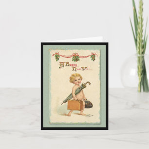 Happy New Year Holiday Card