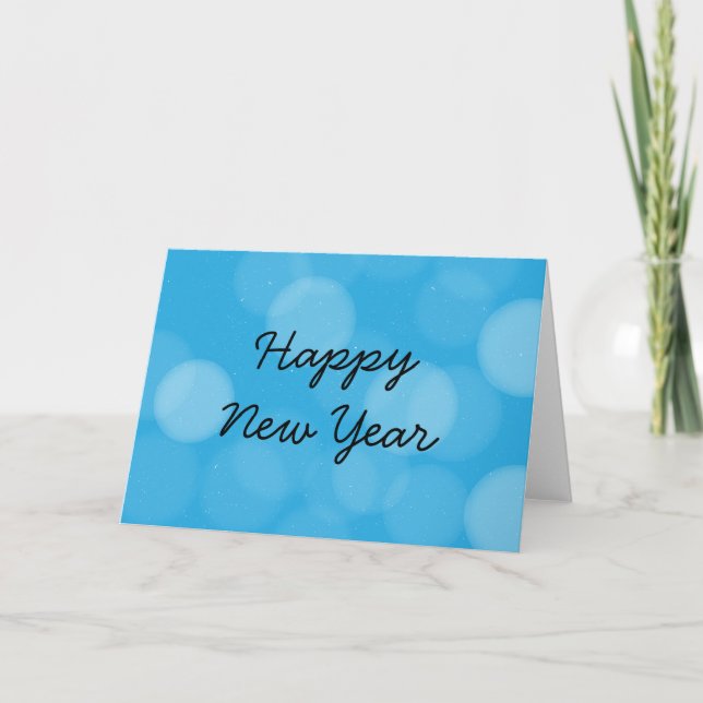Happy New Year Holiday Card (Front)