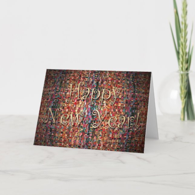 Happy New Year Holiday Card (Front)