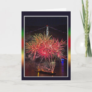 Happy New Year Holiday Card