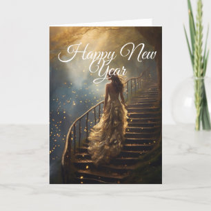 Happy New Year Holiday Card