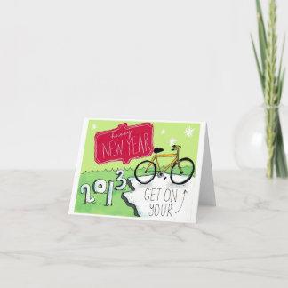 Happy New Year Holiday Card