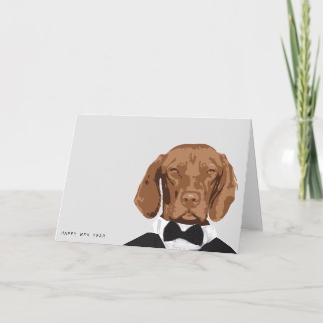 Happy New Year Holiday Card (Front)