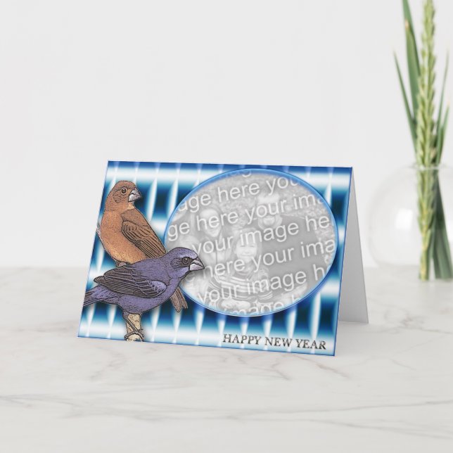 HAPPY NEW YEAR HOLIDAY CARD (Front)