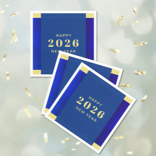 Happy New Year Holiday Napkin