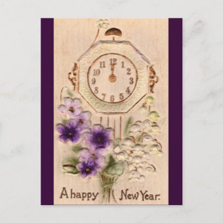 Happy New Year Holiday Postcard