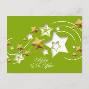 Happy New Year - Holiday Postcard