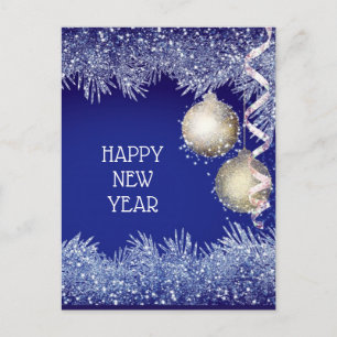 Happy New Year Holiday Postcard