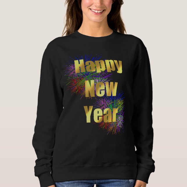 Happy New Year Holiday Sweatshirt (Front)