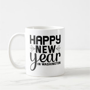 Happy New Year in Washington-54688 Coffee Mug