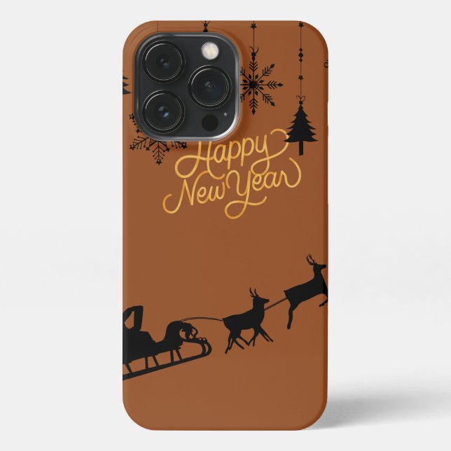 Happy New Year iPhone Case (Back)