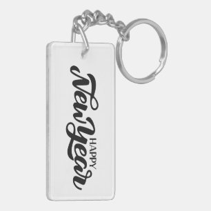 Happy New Year Key Ring