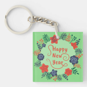 HAPPY NEW YEAR KEYCHAIN