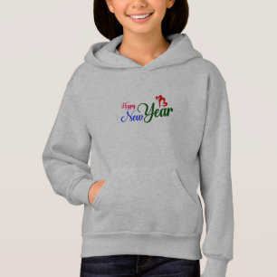 Happy New Year Kids Pullover Hoodie