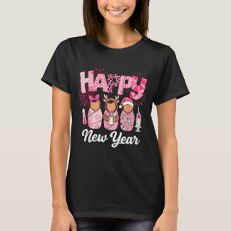 Happy New Year Labor Delivery L&amp;d Nurse Nye Pa T-Shirt