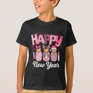 Happy New Year Labor Delivery L&amp;d Nurse Nye Pa T-Shirt