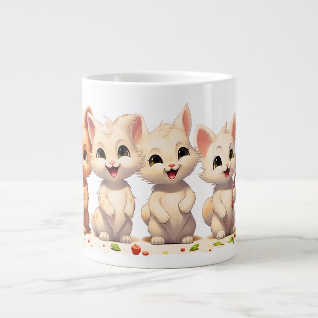 Happy New Year Large Coffee Mug (Front)