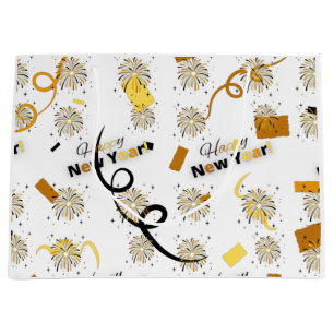 Happy New Year Large Gift Bag