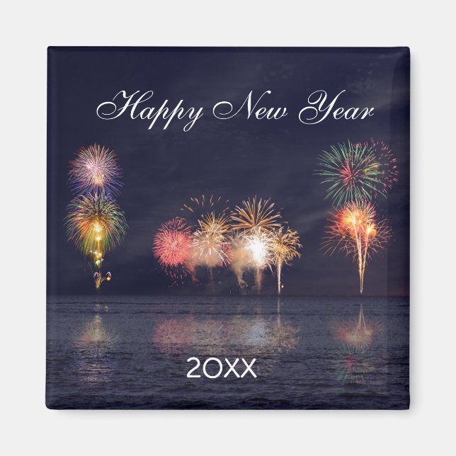 Happy New Year Magnet (Front)