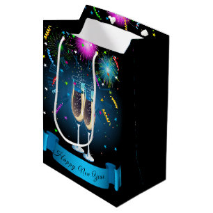 Happy New Year Medium Gift Bag