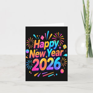Happy New Year, Merry Christmas Card