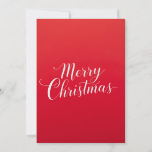 Happy New Year Merry Christmas Holiday Season Card