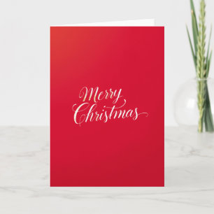 Happy New Year Merry Christmas Holiday Season Card