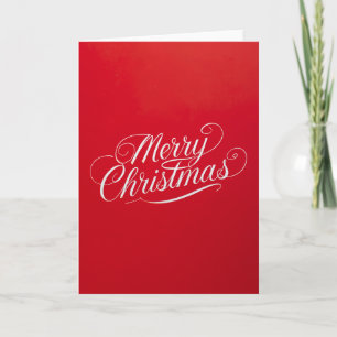 Happy New Year Merry Christmas Holiday Season Card