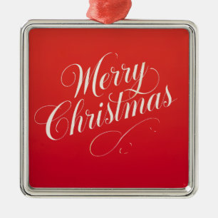 Happy New Year Merry Christmas Holiday Season Metal Tree Decoration