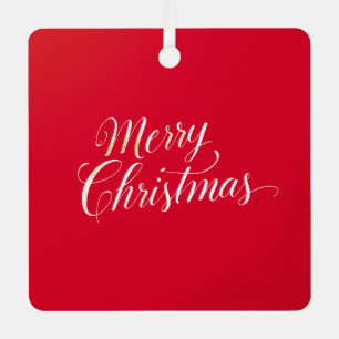 Happy New Year Merry Christmas Holiday Season Metal Tree Decoration