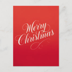 Happy New Year Merry Christmas Holiday Season Postcard