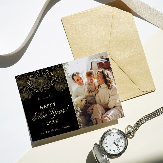 Happy New Year! Modern Fireworks Photo Real (Creator Uploaded)