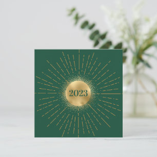 Happy New Year Modern Holiday Cards