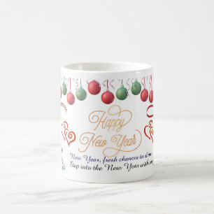 Happy New Year Mug – Premium Celebration Design