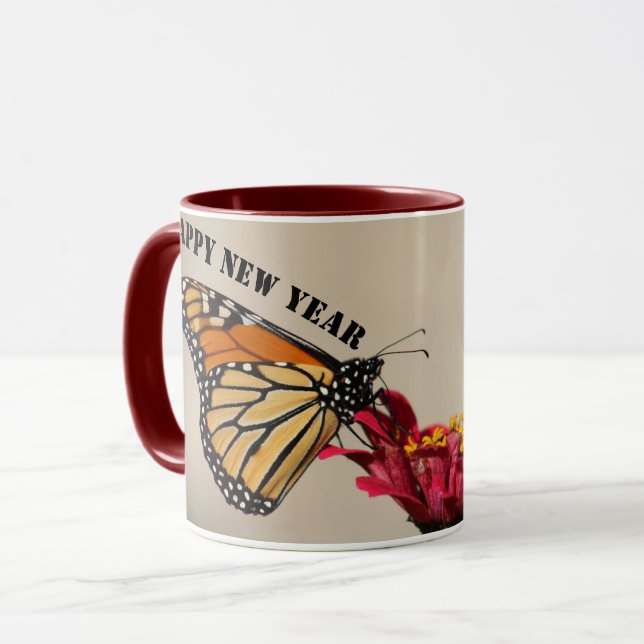Happy New Year Mugs 2024 (Front Left)