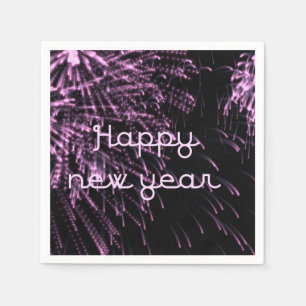 happy new year napkin