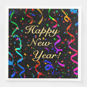 "Happy New Year!" Napkin