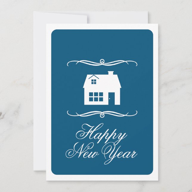 happy new year new address announcement (Front)