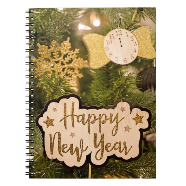 HAPPY NEW YEAR  NOTEBOOK (Front)